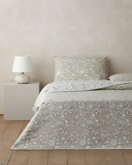 Premium Double Duvet Cover Set Easy Iron Khaki Bedding Wholesale