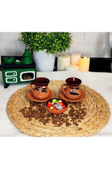 Herseytopraktan Professional Artisan Emoji Coffee Cup Set - 6 Piece - TryAladdin