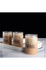 Heybenidoldur Professional 3 - Piece Borosilicate Glass Mug Set - 3 x 200ml - TryAladdin