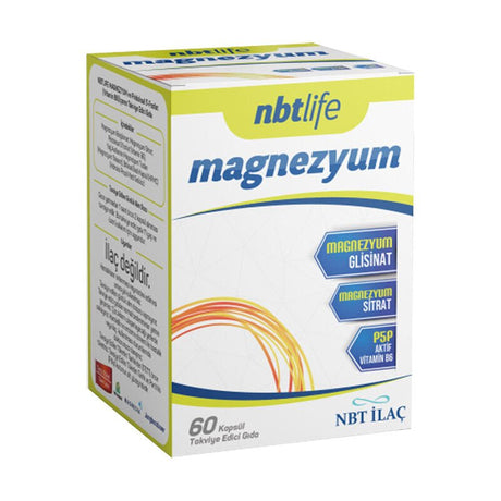 High Bioavailability Magnesium & P5P B6 Supplement Capsules - TryAladdin