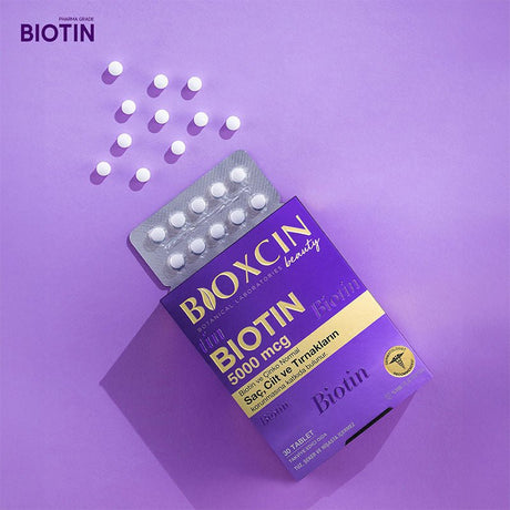 High Potency Biotin 5000mcg & Zinc - Essential Nutrient Tablets - TryAladdin