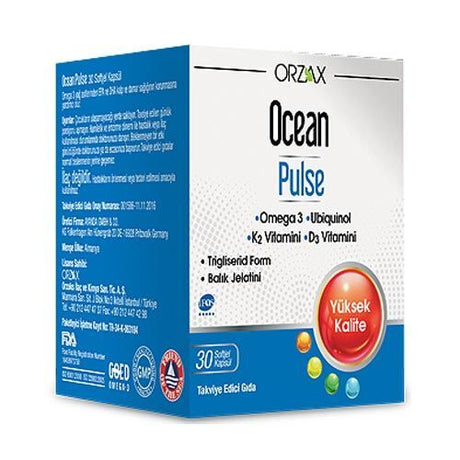 High - Potency Omega - 3 Fish Oil, CoQ10, Vitamin D3 & K2 Capsules - TryAladdin
