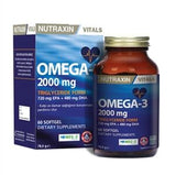 High Potency Omega - 3 Fish Oil - Essential Fatty Acid Softgels - TryAladdin