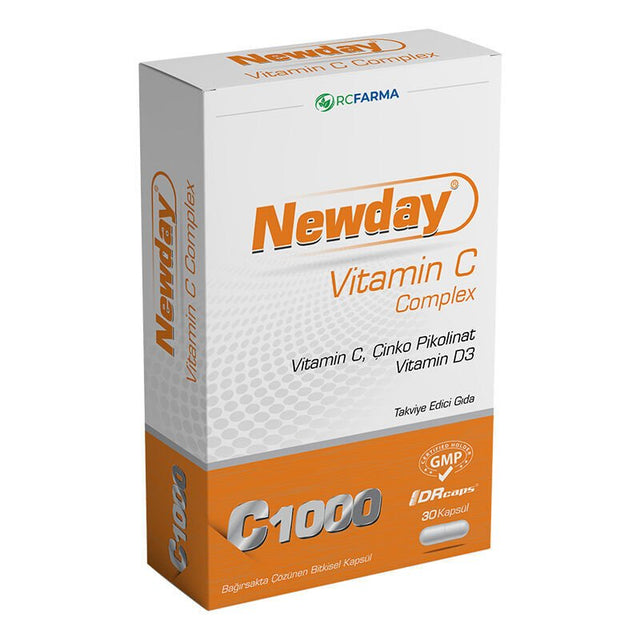 High Potency Vitamin C, Zinc & D3 - Advanced Immune Support Capsules - TryAladdin