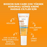 High Protection Sunscreen Cream - Sensitive Skin, Hydrating, SPF 50+, Dry Touch - TryAladdin