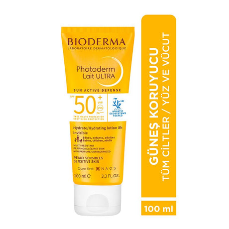 High Protection Sunscreen - SPF 50+ Ultra - Resistant Milk Lotion - TryAladdin