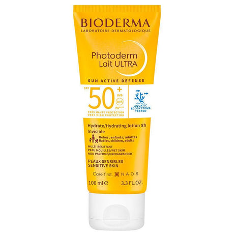 High Protection Sunscreen - SPF 50+ Ultra - Resistant Milk Lotion - TryAladdin