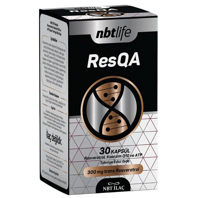 High Purity Resveratrol & Bioavailable CoQ10 with ATP Capsules - TryAladdin