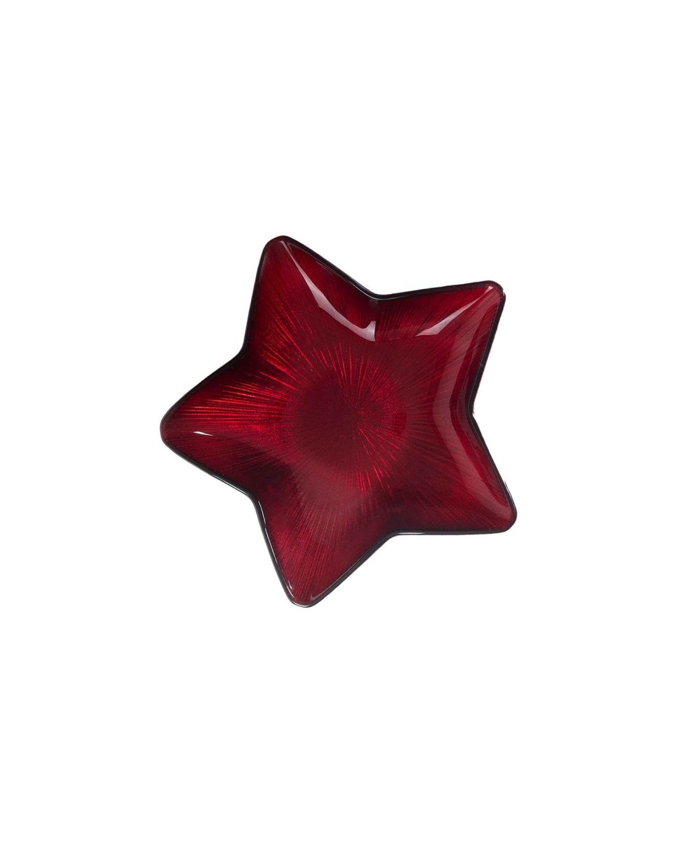 High - Quality Glass Side Plate - Elegant Perrin Star Design for Everyday Use - TryAladdin
