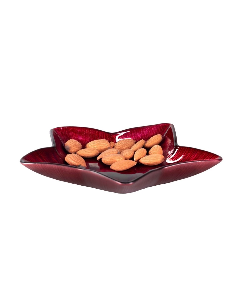 High - Quality Glass Side Plate - Elegant Perrin Star Design for Everyday Use - TryAladdin