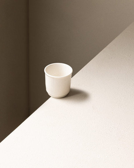 High - Quality Porcelain Coffee Cup - Elegant White for Daily Rituals - TryAladdin