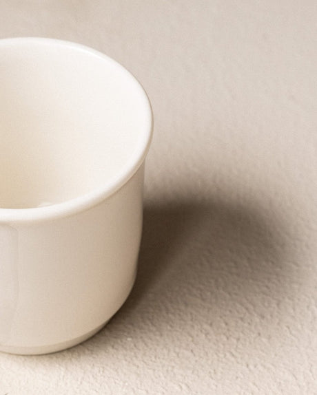 High - Quality Porcelain Coffee Cup - Elegant White for Daily Rituals - TryAladdin