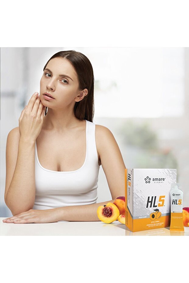 HL5 Hydrolyzed Collagen Liquid - Peach Flavor, 30ml x 30 Sachets - TryAladdin