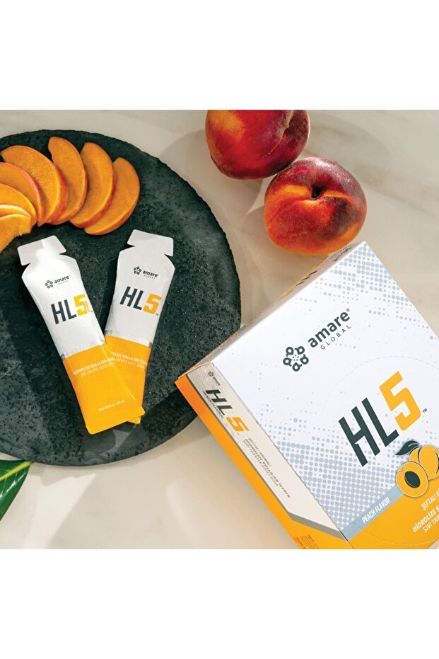 HL5 Hydrolyzed Collagen Liquid - Peach Flavor l x 30 Sachets - TryAladdin