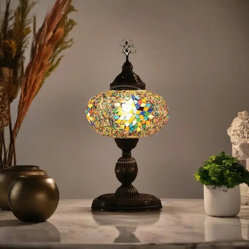 HND Handicraft | Handmade Bedside Mosaic Lamp HND Handicraft Lamps