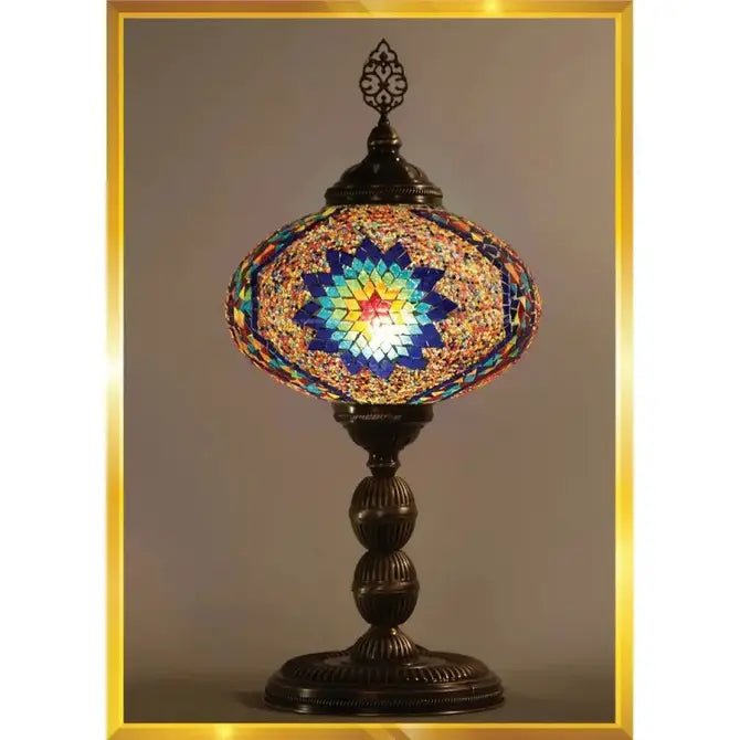 HND Handicraft | Handmade Vintage Bedroom Mosaic Desk Lamp