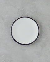 Professional Grade Porcelain Breakfast Set   16 Piece Black Dinnerware