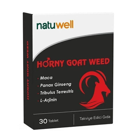 Horny Goat Weed, Maca & Ginseng - Vitality & Performance Tablets - TryAladdin