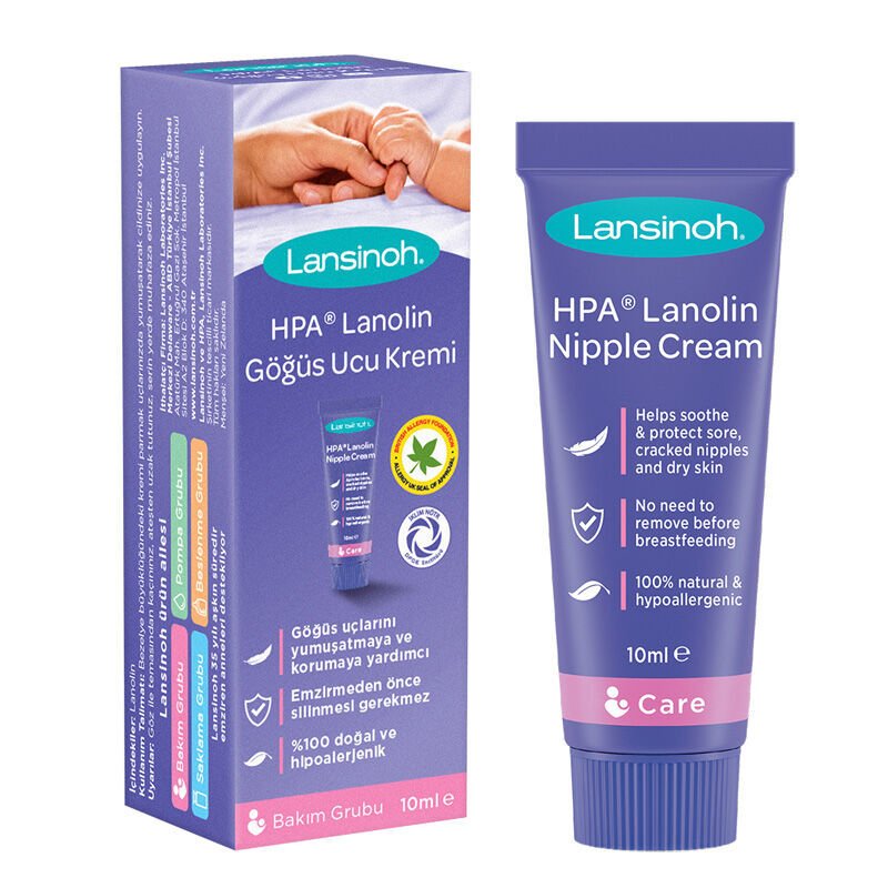 HPA Lanolin Nipple Cream - Soothing & Protecting for Breastfeeding - TryAladdin