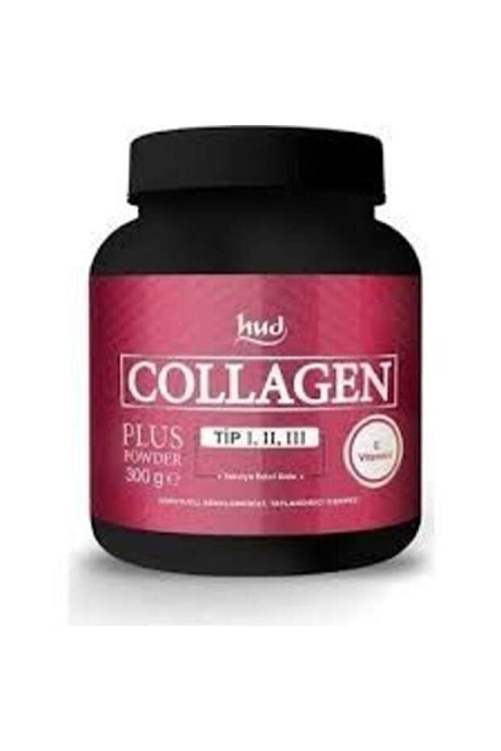 Hud Collagen Plus Powder - Type I, II, III & Vitamin E, 300g - TryAladdin