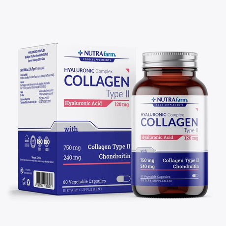 Hyaluronic Acid, Collagen & Chondroitin - Joint & Skin Health Support Capsules - TryAladdin