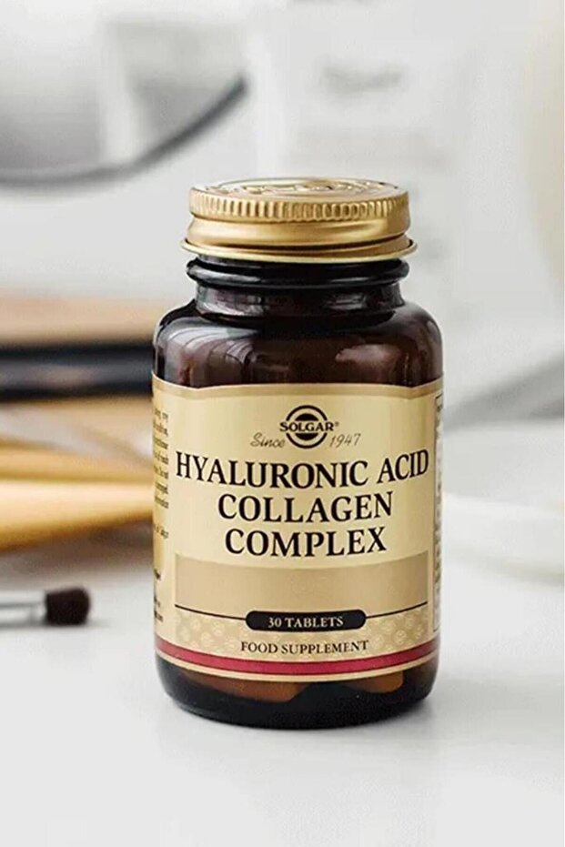 Hyaluronic Acid Collagen Complex - 30 Tablets for Skin & Joint Support - TryAladdin