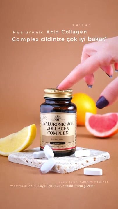 Hyaluronic Acid Collagen Complex - 30 Tablets x 3 Bottles - TryAladdin