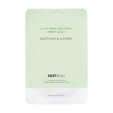 Hydrating Aloe Vera Sheet Mask - Soothes & Revitalizes Tired Skin - TryAladdin