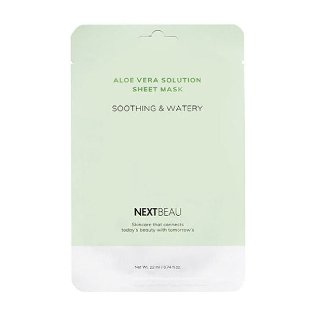Hydrating Aloe Vera Sheet Mask - Soothes & Revitalizes Tired Skin - TryAladdin