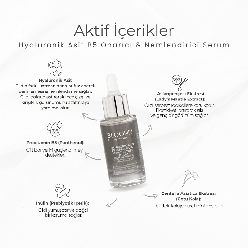 Hydrating & Anti - Aging Serum with Multi - Molecular Hyaluronic Acid - TryAladdin
