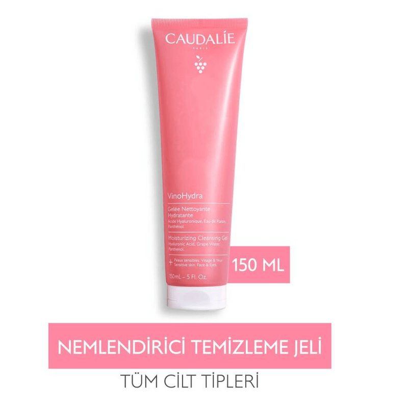 Hydrating Cleansing Gel - Hyaluronic Acid & Organic Grape Water Face Cleanser - TryAladdin