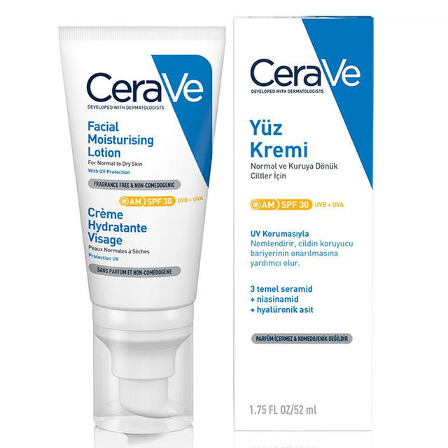 Hydrating Face Cream - SPF30, Barrier Repair with Hyaluronic Acid & Niacinamide - TryAladdin