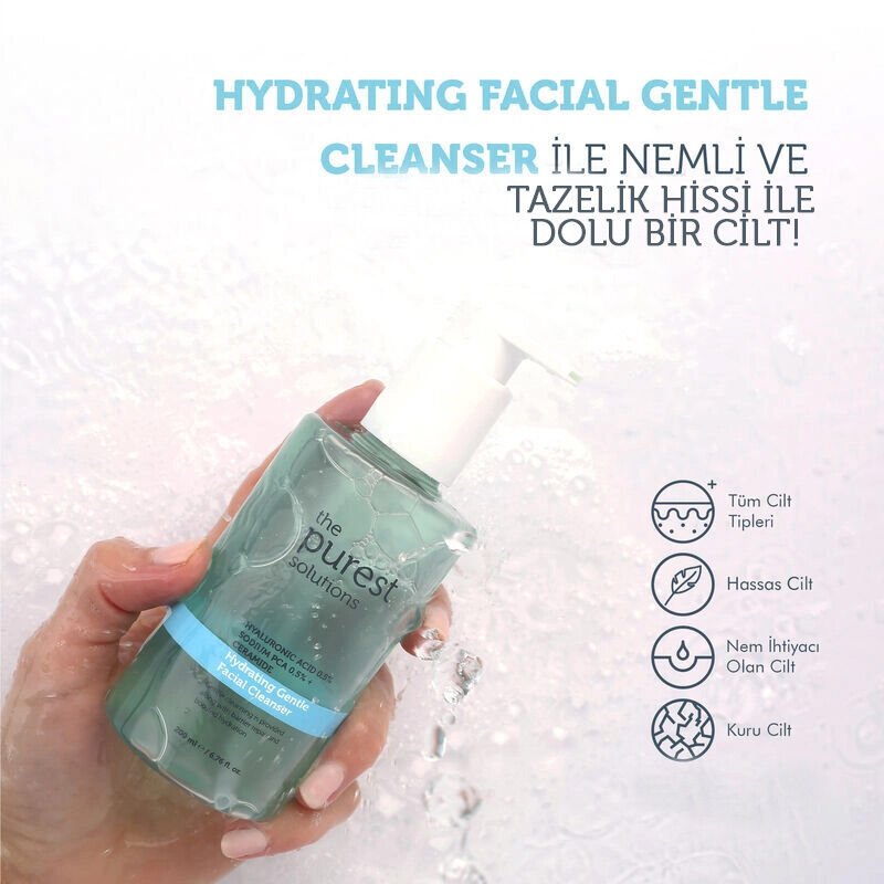 Hydrating Gentle Facial Cleanser with Multi - Dimensional Hyaluronic Acid - TryAladdin