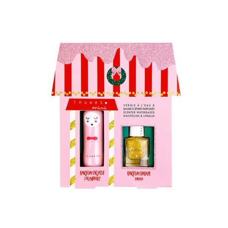 Hydrating Lip Balm and Water - Based Nail Polish Set - TryAladdin