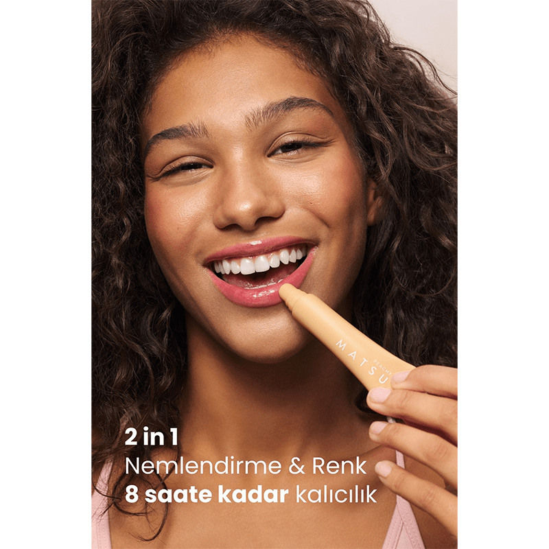 Hydrating Lip Balm - Natural Peach - Coffee Tint with Shea & Vitamin E - TryAladdin