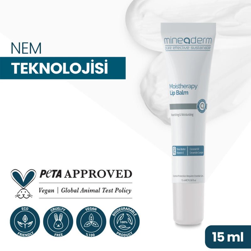 Hydrating Lip Balm - Soothing & Protective with Ceramide NP, Shea Butter & Vitamin E - TryAladdin