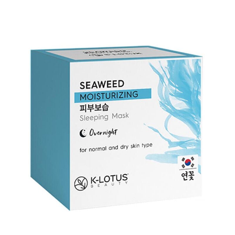 Hydrating Seaweed Extract Night Mask - Deeply Nourishing Gel - TryAladdin