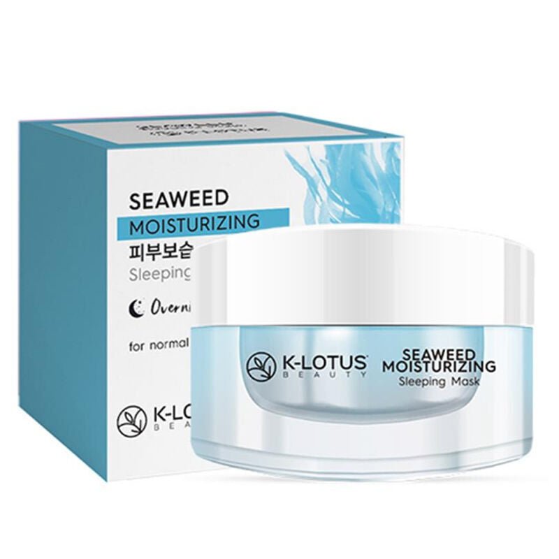 Hydrating Seaweed Extract Night Mask - Deeply Nourishing Gel - TryAladdin