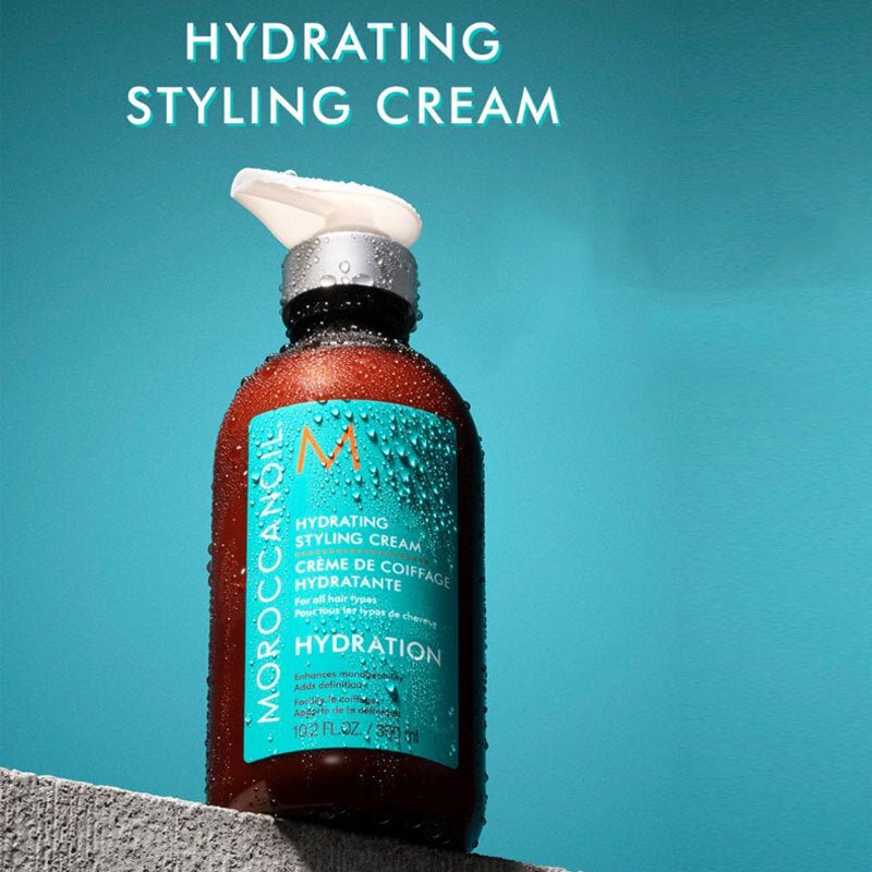 Hydrating Styling Cream - Smooth Finish, Soft Hold with Argan Oil - TryAladdin