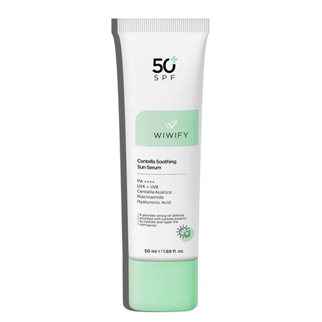 Hydrating Sunscreen Serum - Centella Asiatica, Niacinamide & SPF 50+ PA++++ - TryAladdin