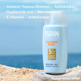 Hydrating Water - Based Face Sunscreen - SPF 50+ with Hyaluronic Acid & Vitamin E - TryAladdin