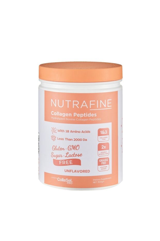 Hydrolyzed Bovine Collagen Peptides - Type 1 & 3, 300g Unflavored - TryAladdin