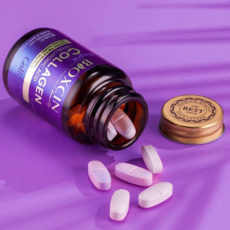 Hydrolyzed Collagen & Biotin - Hair & Beauty Support Tablets - TryAladdin