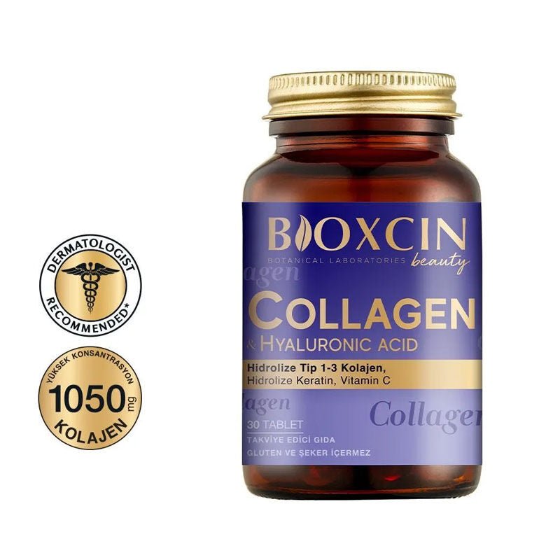 Hydrolyzed Collagen & Biotin - Hair & Beauty Support Tablets - TryAladdin