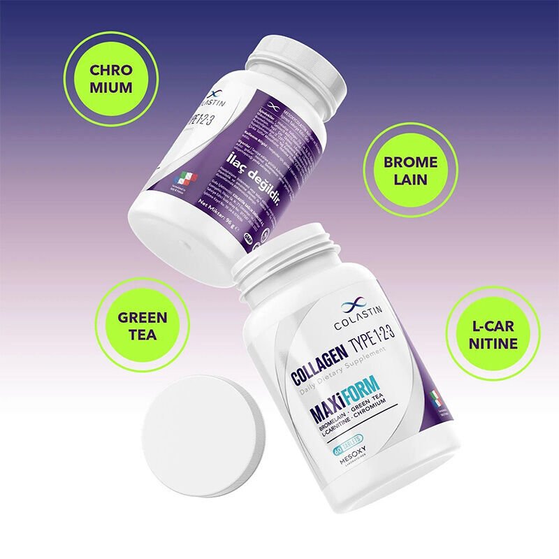 Hydrolyzed Collagen & Elastin - Beauty, Skin & Body Support Tablets - TryAladdin