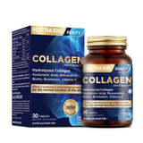 Hydrolyzed Collagen & Hyaluronic Acid - Beauty Support Tablets - TryAladdin