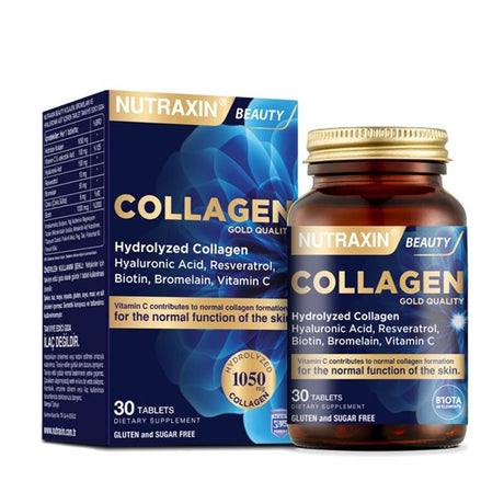Hydrolyzed Collagen & Hyaluronic Acid - Beauty Support Tablets - TryAladdin