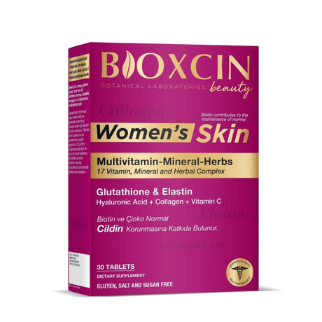 Hydrolyzed Collagen & Hyaluronic Acid - Women's Skin Support Tablets - TryAladdin