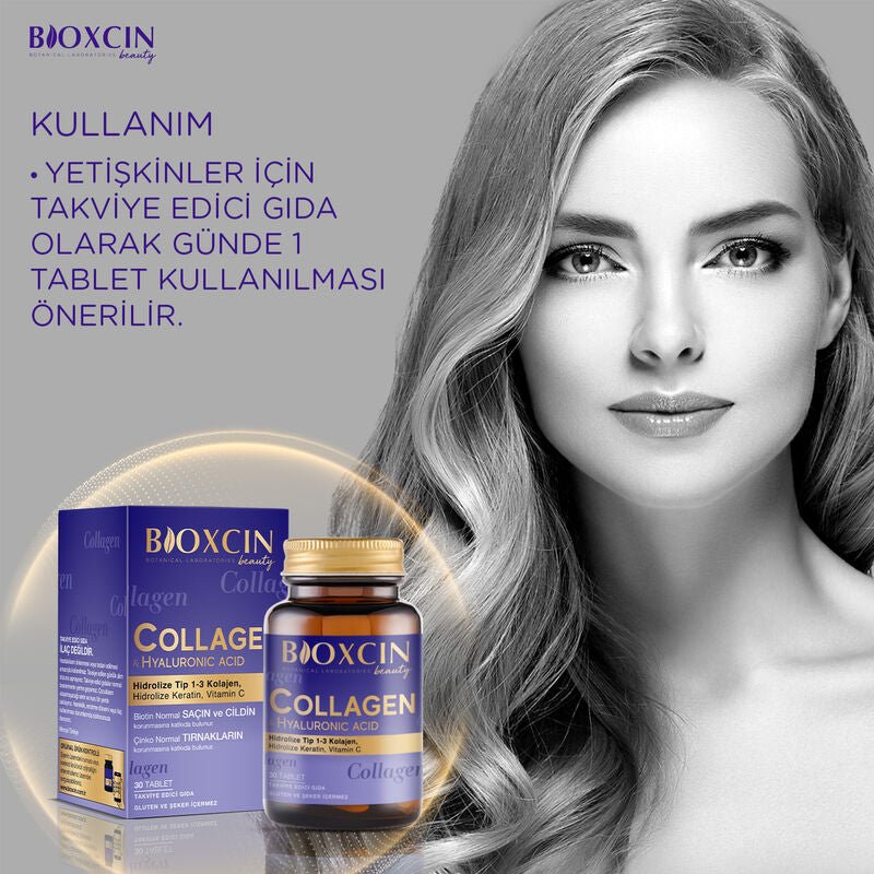 Hydrolyzed Collagen I & III - Advanced Beauty Support Tablets - TryAladdin