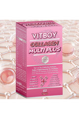 Hydrolyzed Collagen Multi Plus Type 1,2,3 - 60 Capsules - TryAladdin